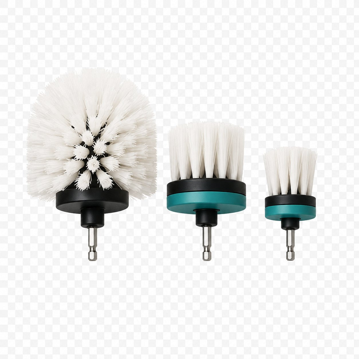 CleanCabin drill brush attachments